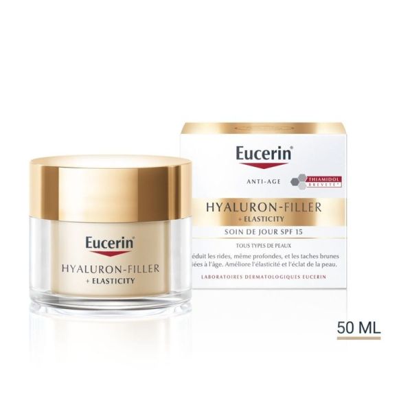 HYALURON-FILLER + ELASTICITY Soin de Jour SPF 15