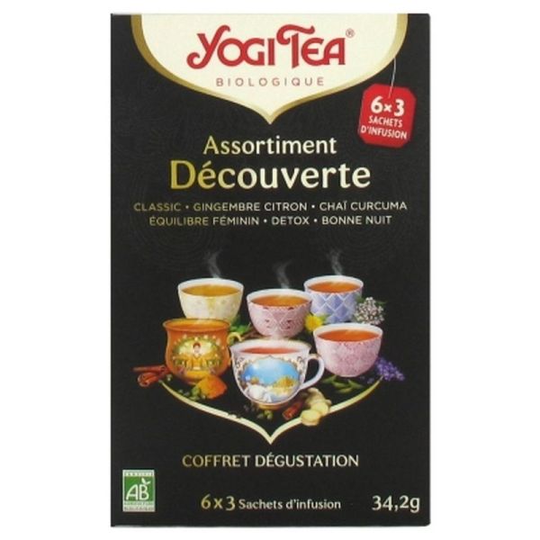 Assortiment Découverte Infusions Bio - 18 sachets