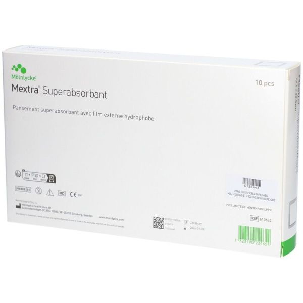 Pansement Superabsorbant - 12,5x22,5 cm