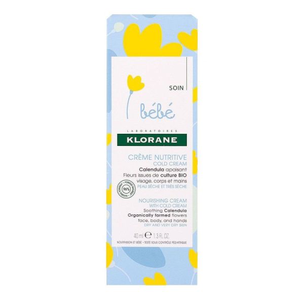 Bébé Nutrition Crème au Cold Cream - 40ml