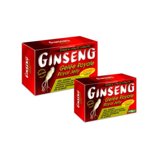 Ginseng Gelée Royale Acérola Bio - 30 ampoules