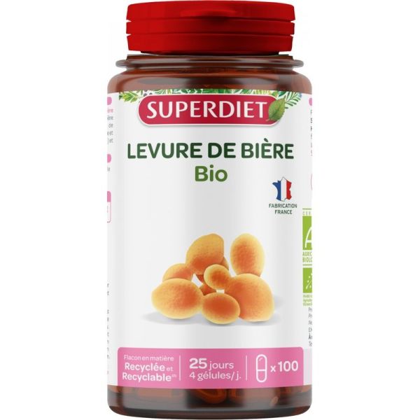 Levure de bière Bio - 100 gélules