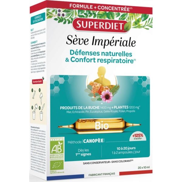 Sève Impériale Bio - 20 ampoules