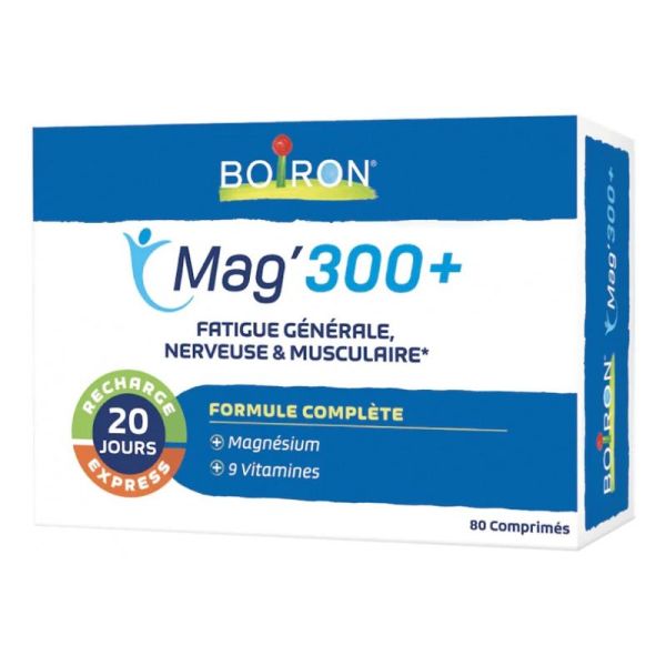 Boiron Mag'300+ - 80 Comprimés