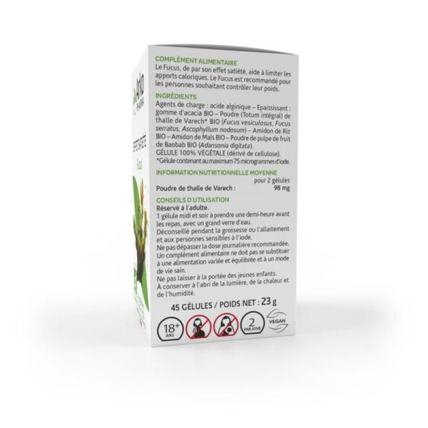 Arkogélules BIO Fucus - 45 gélules