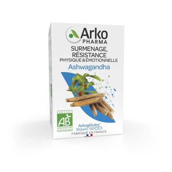 Arkogélules® Ashwagandha - 60 gélules