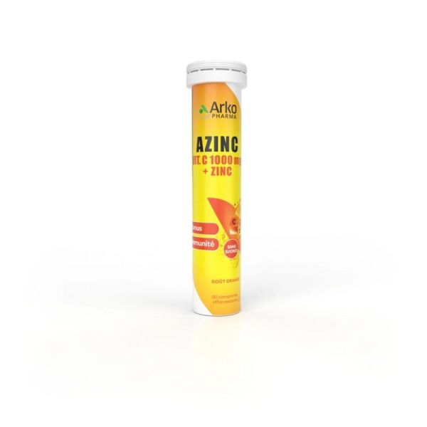 Azinc® VIT.C 1000 mg + Zinc - 20 comprimés