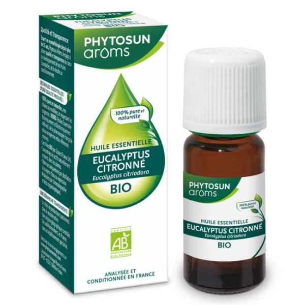 Huiles essentielles Eucalyptus citronné Bio