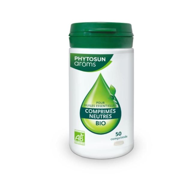 Huile essentielle Comprimés neutres Bio - 50 comprimés