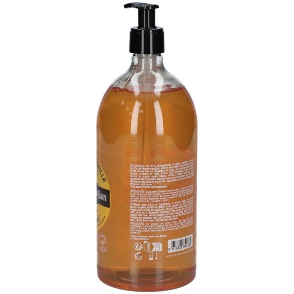 Savon Traditionnel de Marseille Vanille Miel - 1l