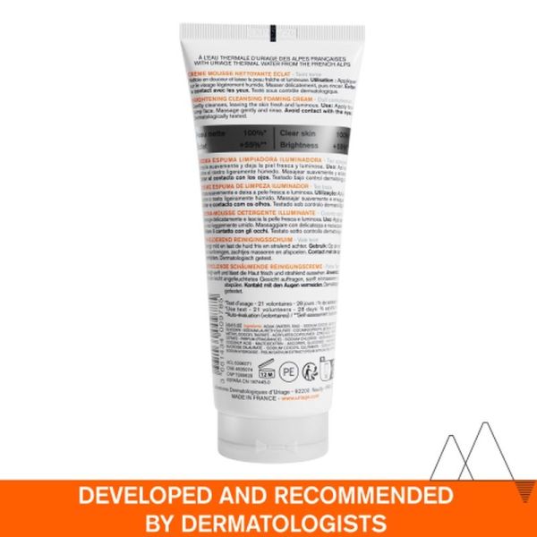 Nettoyants & démaquillants Dépiderm Crème Mousse Nettoyante Éclat - 100mL