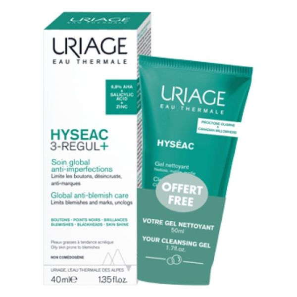 Imperfections, boutons, brillance Gel nettoyant - 40 mL