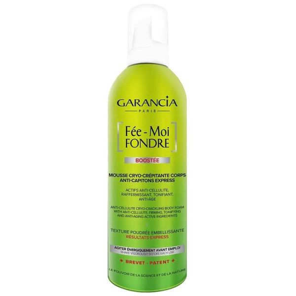 [ Fée-Moi FONDRE ] BOOSTÉE Mousse cryo-crépitante corps anti-capiton express - 400 ml