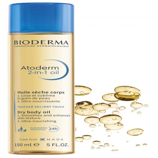 Atoderm Huile sèche corps 2-en-1 - 150ml