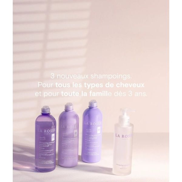 Flacon de shampooing vide en verre - 200 ml
