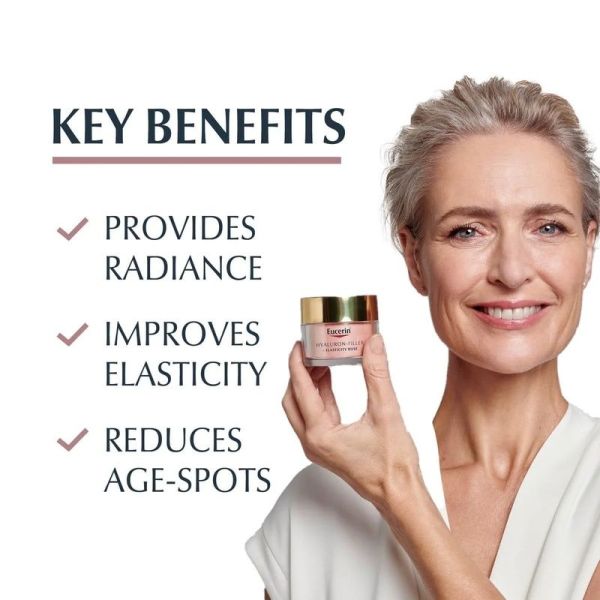 HYALURON-FILLER + ELASTICITY Soin de Jour Rose SPF 30 - 50 ml