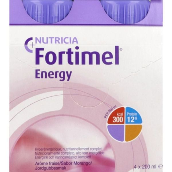 Fortimel Energy Fraise - 4x200ml