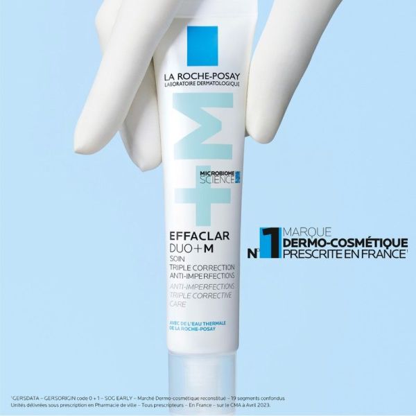 Effaclar Duo+M - Soin Triple Correction Anti-Imperfections - 40ml