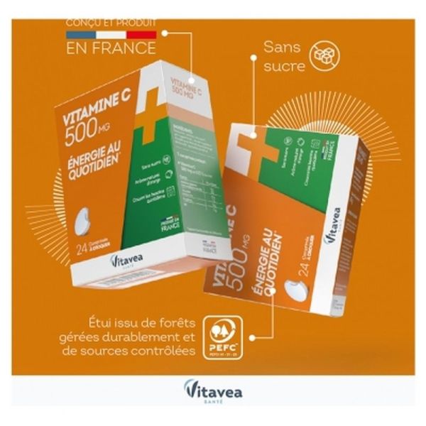 Vitamine C à croquer - 24 comprimés