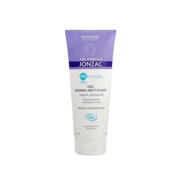 Jonzac REhydrate Gel Nettoyant Dermo-Fraîcheur Bio - 200ml