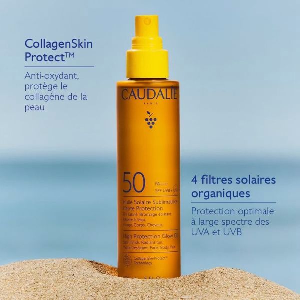Huile Solaire Sublimatrice Haute Protection SPF50 - 150 ml