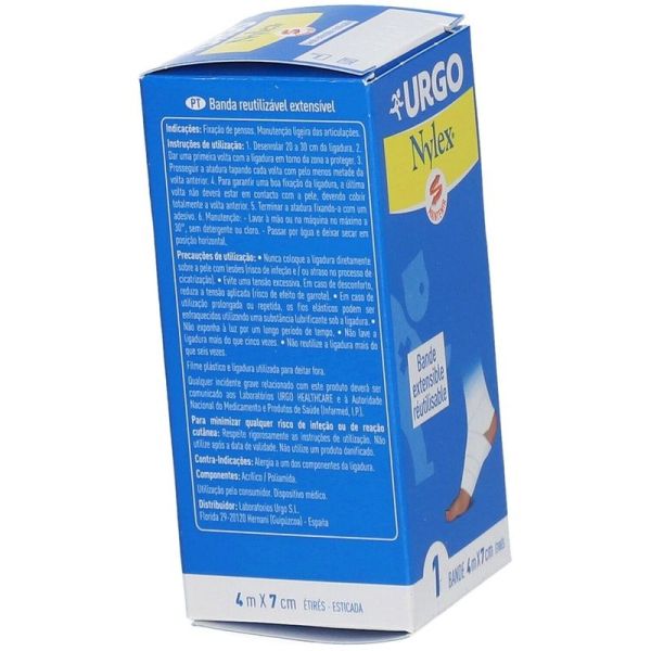 Nylex bande extensible de fixation - 4 m x 7 cm