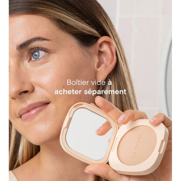 La Rosée Poudre Compacte Soin à L'Huile d'Abricot Bio 03 Medium Foncé - 8g