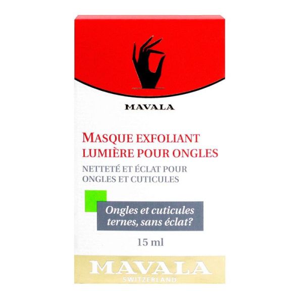 Mavala Masque Exfoliant Lumière Pour Les Ongles - 15ml 