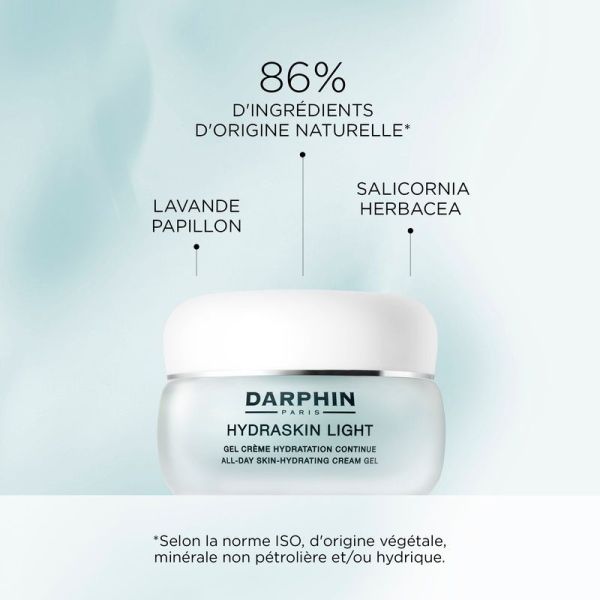 Hydraskin Light Gel-Crème Hydratation Continue - 30 ml