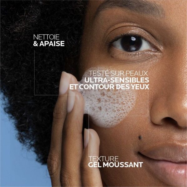 Toleriane Gel Moussant Nettoyant Purifiant Apaisant - 400ml