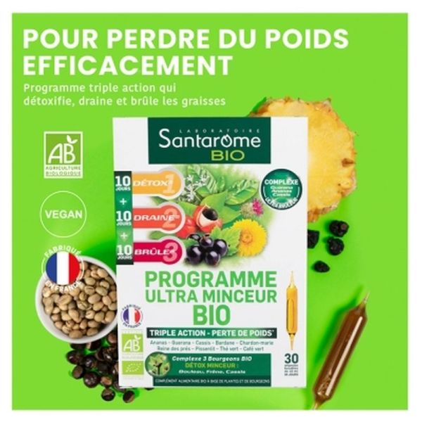Programme Ultra Minceur - 30 ampoules