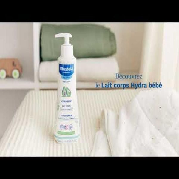 Peau normale Lait corps Hydra Bébé à l'avocat BIO - 500ml