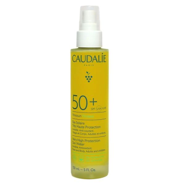 Caudalie Vinosun Protect Eau Solaire Très Haute Protection SPF50+ - 150 ml