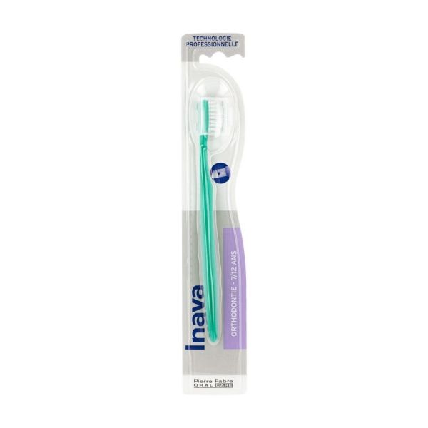 Orthodontie 7/12 ans - brosse à dents orthodontique