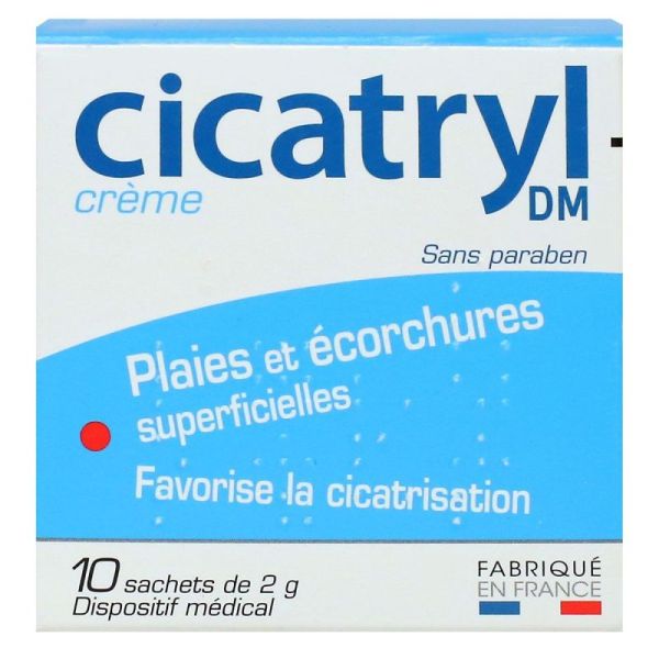 Cicatryl DM Crème - 10 sachets de 2g