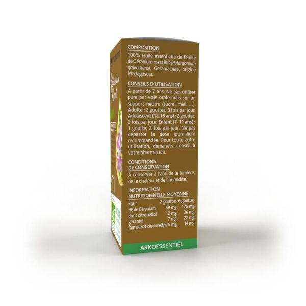 Olfae® Huile essentielle de Géranium Rosat BIO