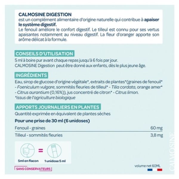 Calmosine Boisson Digestion Apaisante - 100ml
