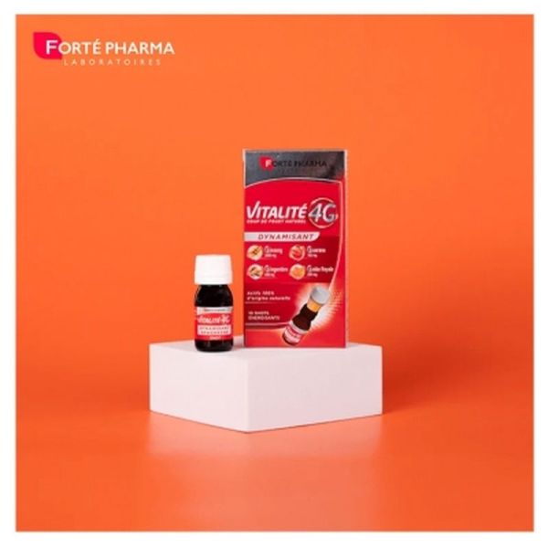 Vitalite 4G Dynamisant - 10 shots