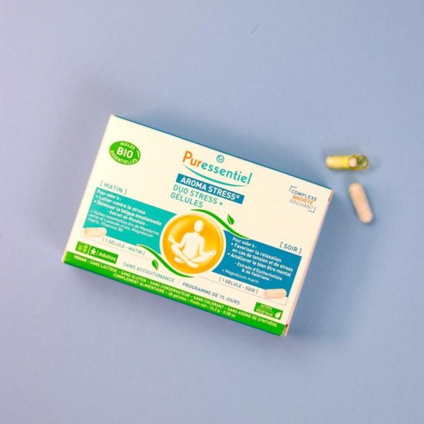 Aroma Stress® Gélules Duo Stress + - 30 gélules