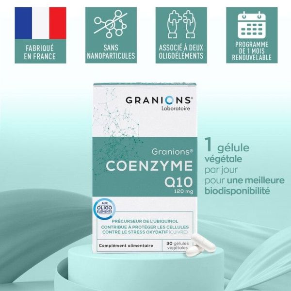 Coenzyme Q10 - 30 gélules