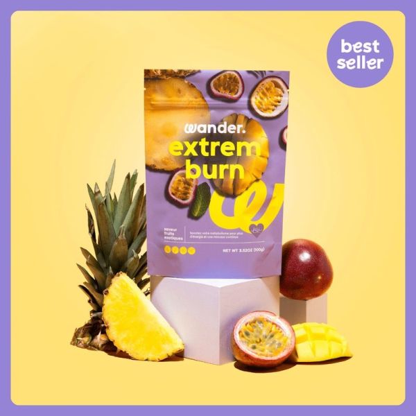 wander extrem burn - Fruits Exotiques - 1 sachet