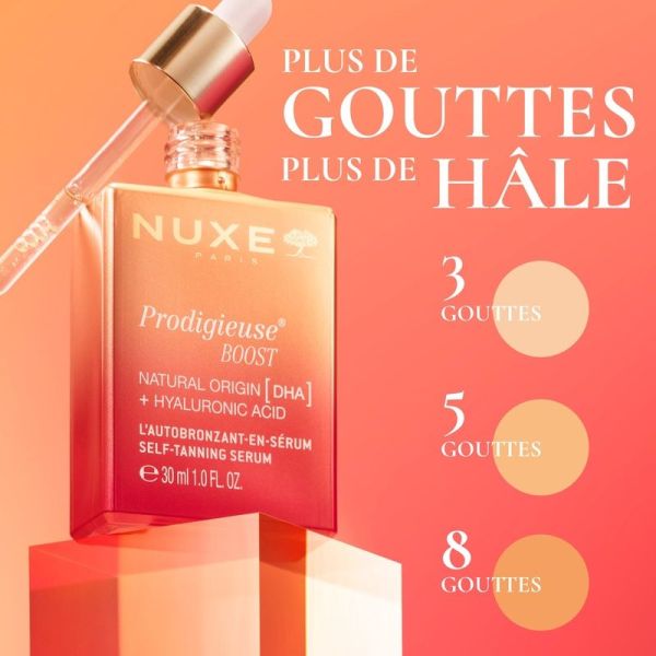 PRODIGIEUSE® BOOST Autobronzant-en-sérum - 30 ml
