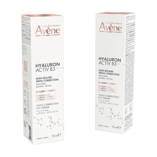HYALURON ACTIV B3 Soin regard triple correction - 15ml