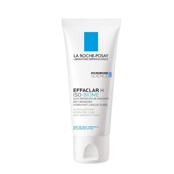 Effaclar H Iso-Biome - Soin Réparateur Apaisant - 40ml