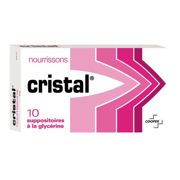 CRISTAL NOURRISSONS, suppositoire - 10 suppositoires