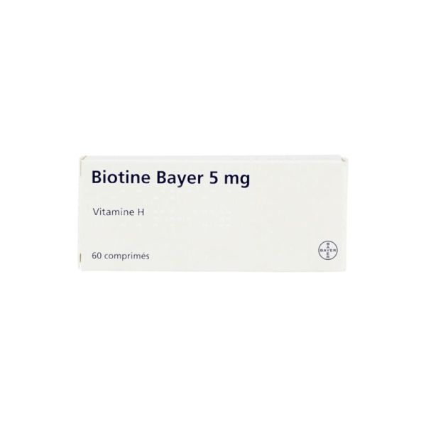 BIOTINE BAYER 5MG