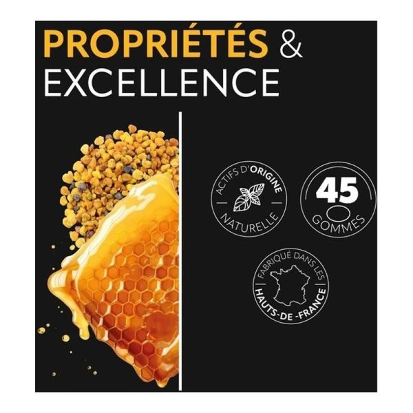 Miel et Propolis Gommes - 45 gommes