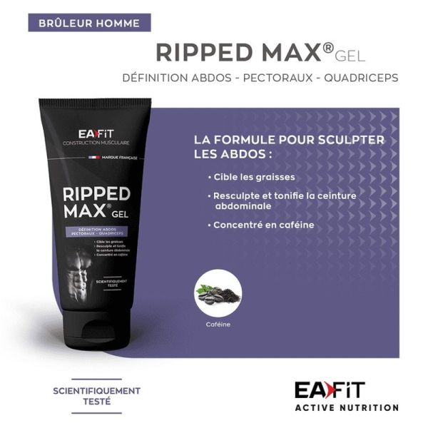 Construction musculaire Ripped Max Gel - 200ml