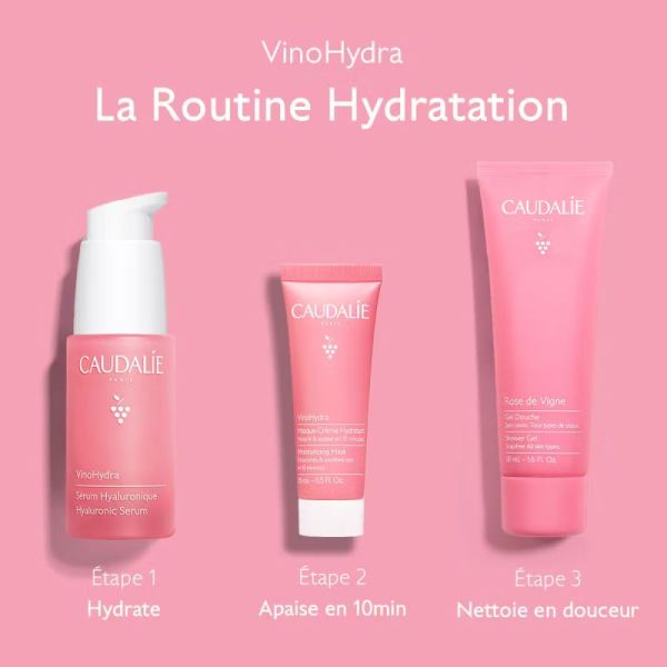 Caudalie - Coffret VinoHydra Sérum La Routine Hydratation