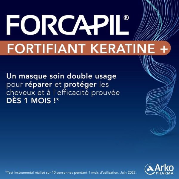 Anti-gaspillage Kératine Masque soin double usage - 200 ml